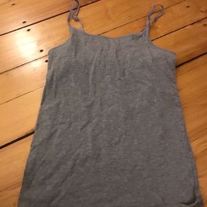 Gray cami tank top